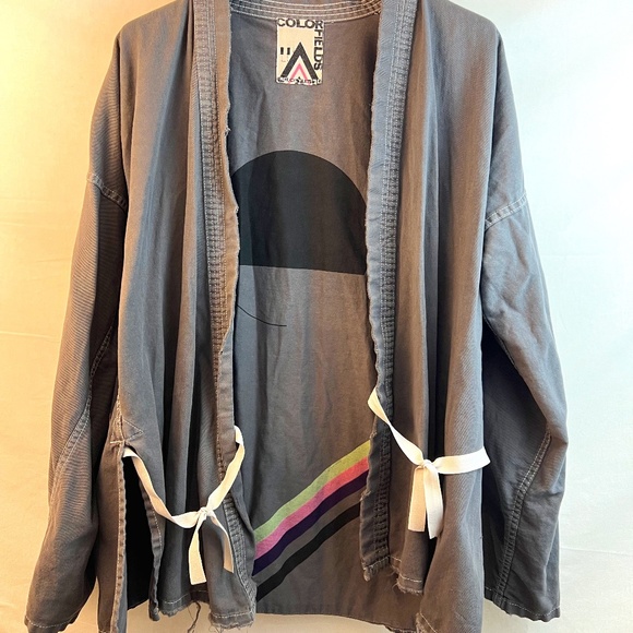 Free City Supershop - Rare & Vintage Kimono - Reversible Tipi & Texas Tokyo Moon - Picture 2 of 10